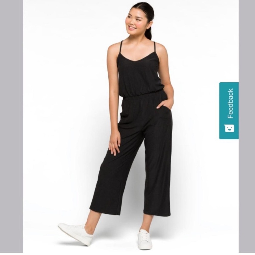 BEYOND YOGA Leisure Jumpsuit Spaghetti-Strap Size: L